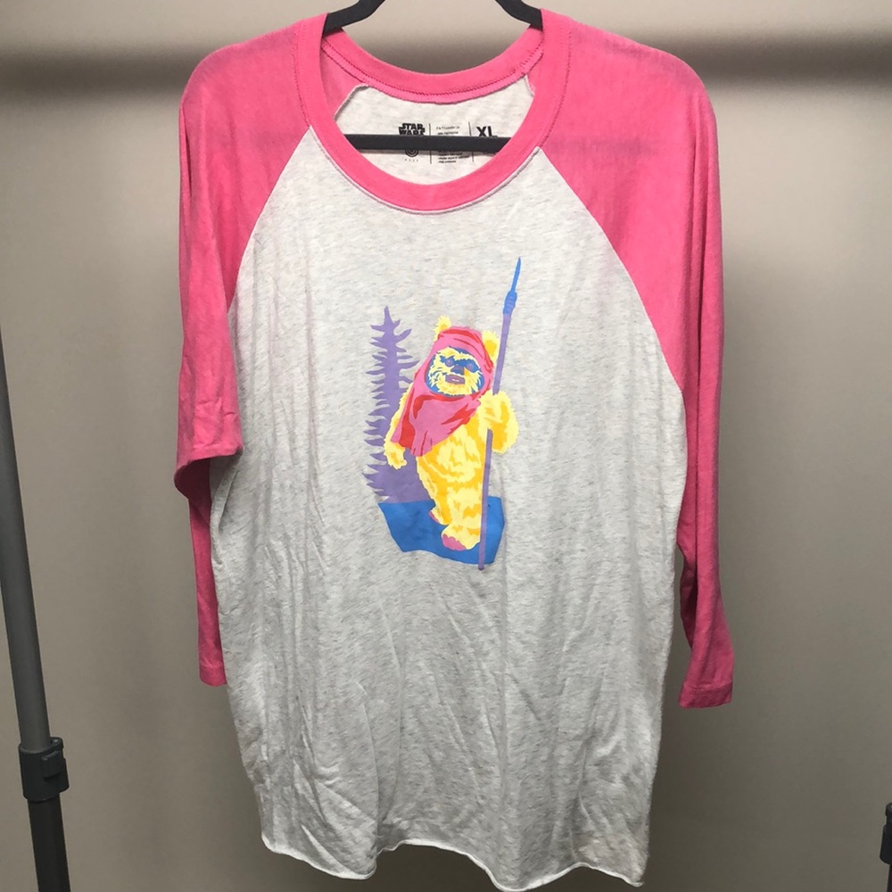 XL Ewok 3/4 Length Tee